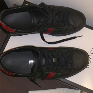 Gucci  black sneakers (men)